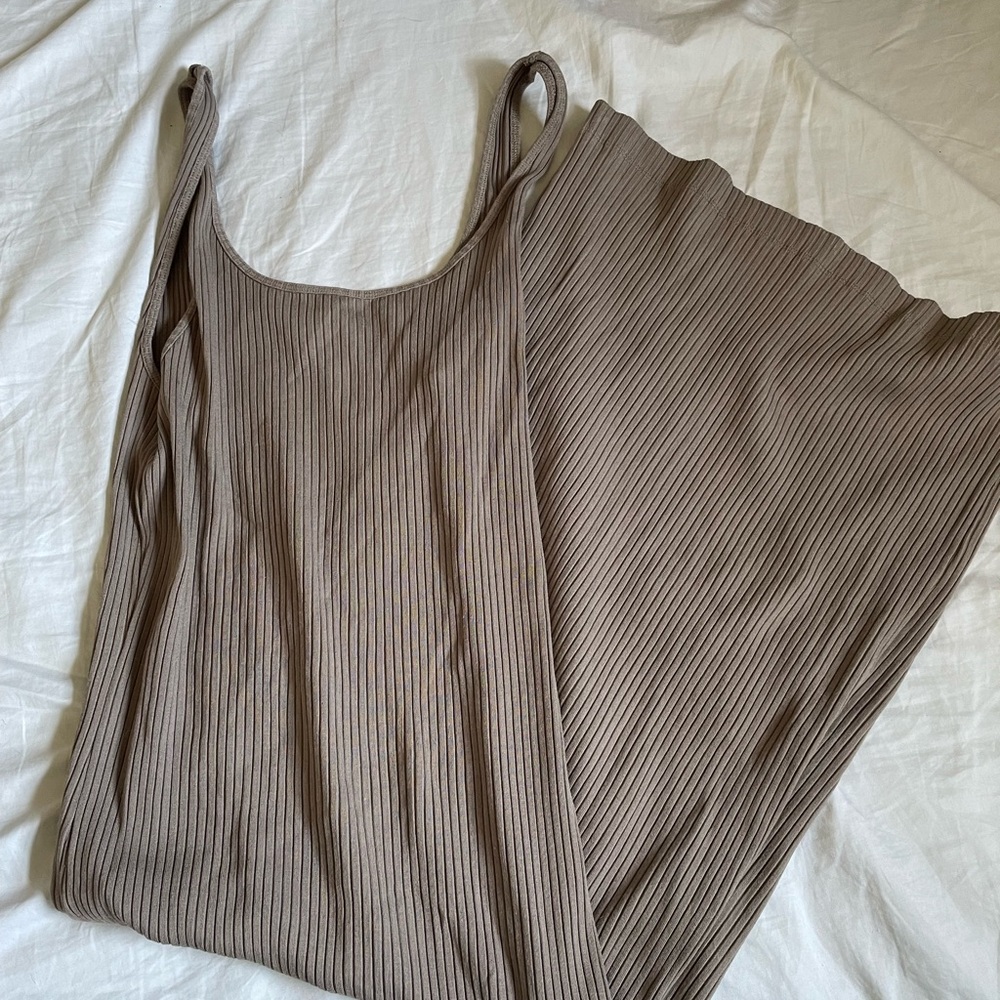 Wilfred Free Ribbed Bodycon Dress SM
